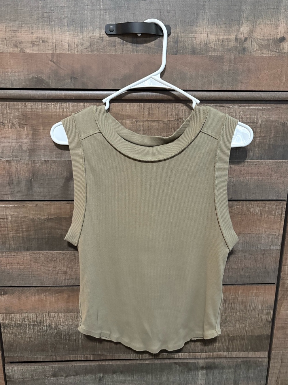 We The Free Sleeveless Ribbed Mock Neck Tank